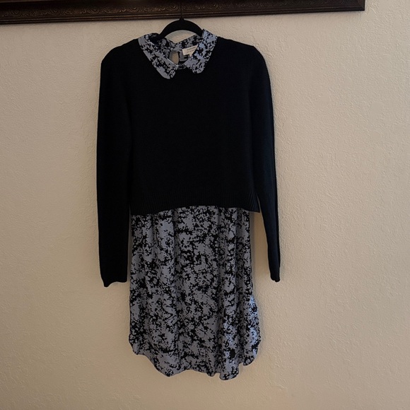 Seraphine 2 in 1 maternity/nursing dress w/ collar Gwendolyn size 8 - Picture 3 of 9